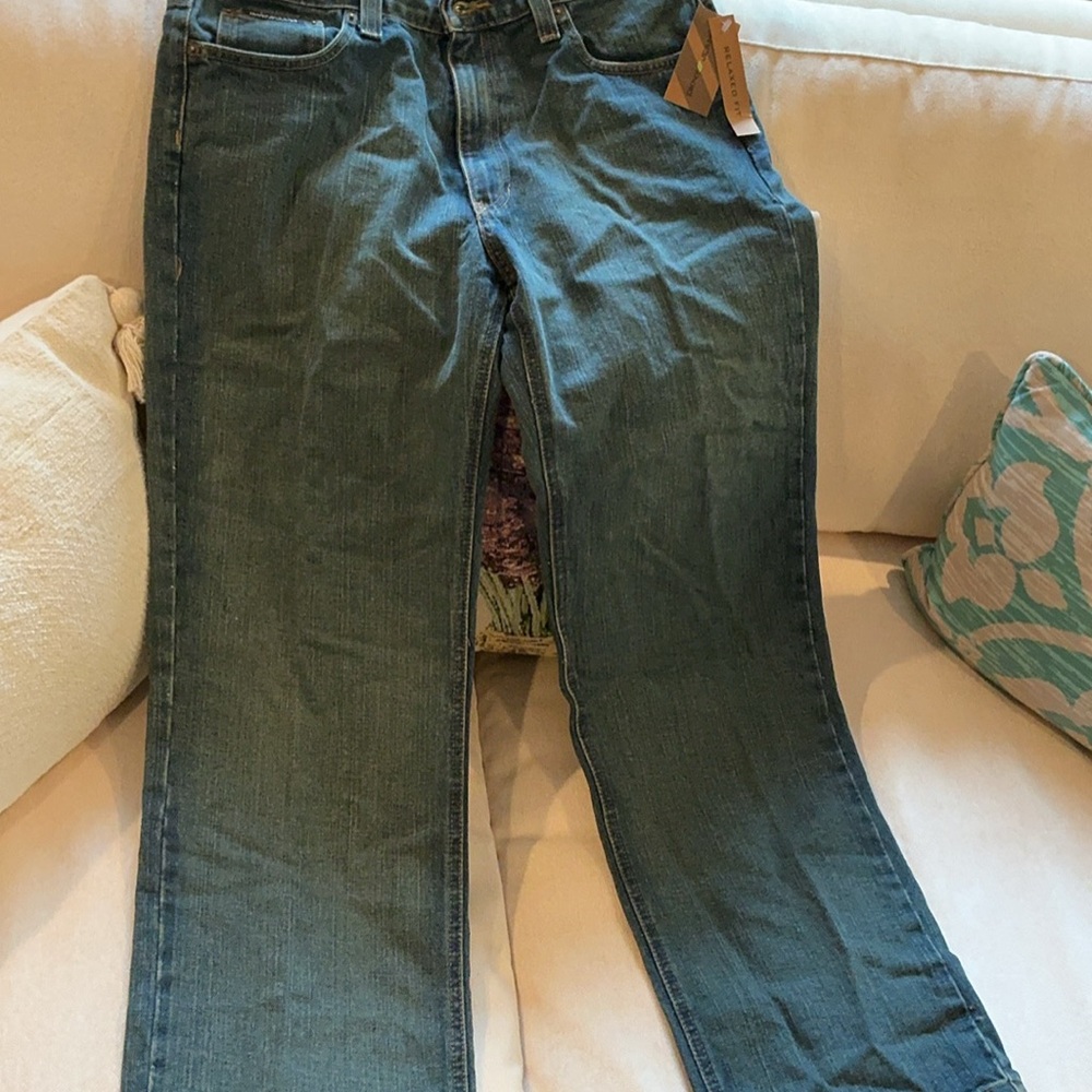 DKNY Men’s relaxed Jeans in Blue